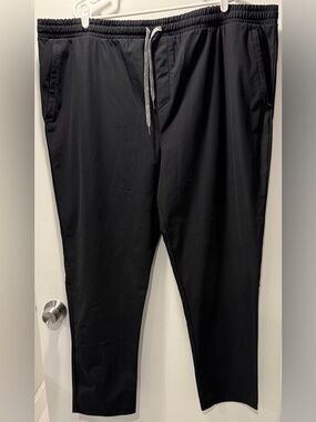 All in Motion Men's Black Pants with Drawstring